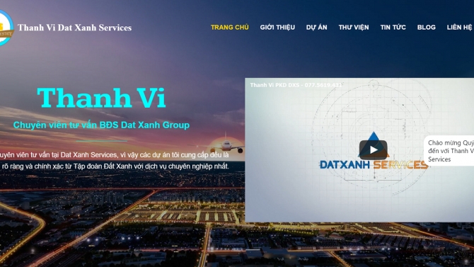 Thi&ecirc;́t k&ecirc;́ website bán hàng cá nh&acirc;n