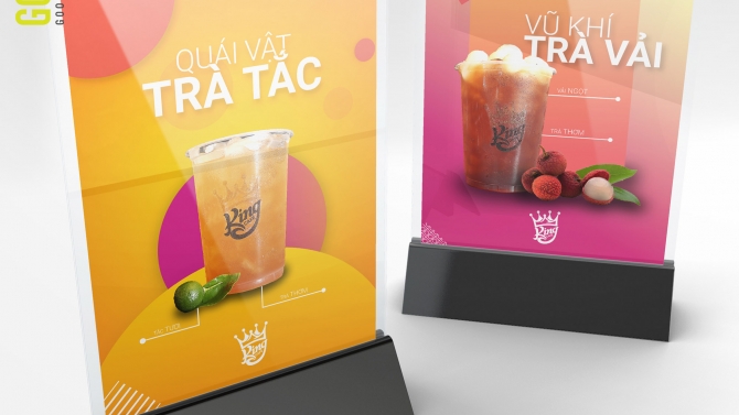 FLyer được thiết kế bởi Good Brand