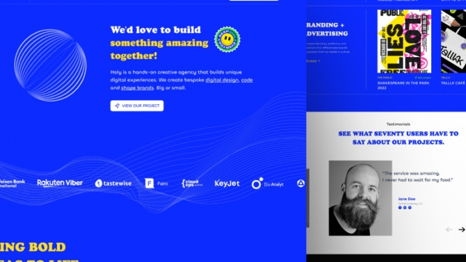 Seventy - Agency Website