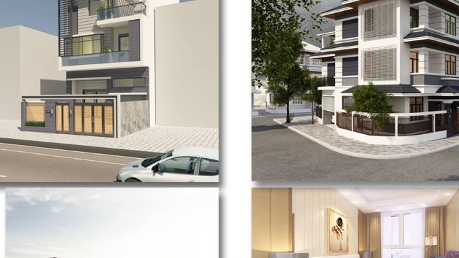 một số h&igrave;nh ảnh dựng 3d tại nơi l&agrave;m việc