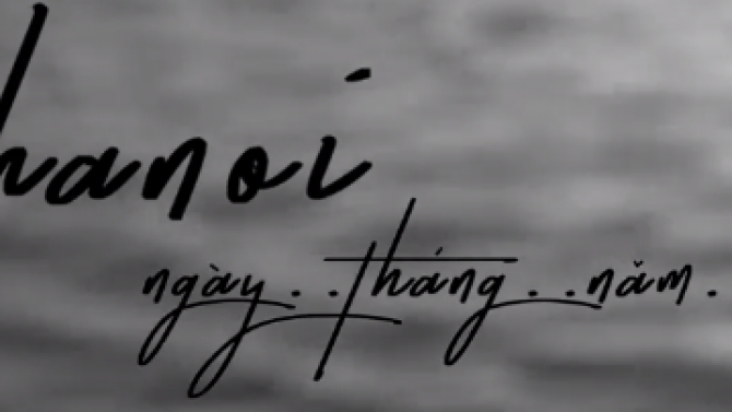 H&agrave; Nội, ng&agrave;y.. th&aacute;ng.. năm..