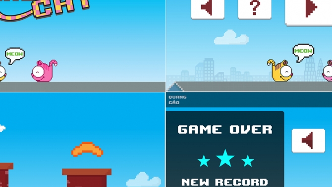 Dự &aacute;n Game: SavingCat - Jump