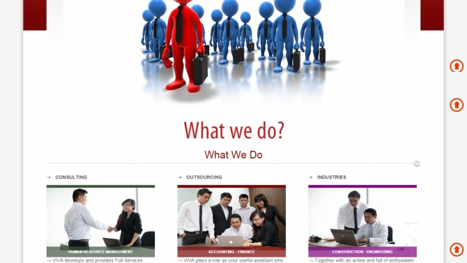 Thiết kế web wordpress giới thiệu c&ocirc;ng ty