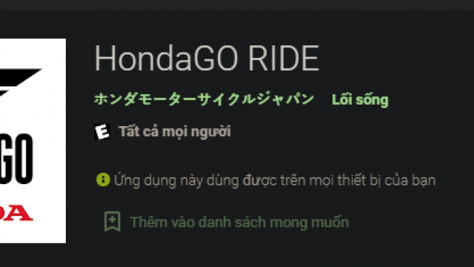 ph&aacute;t triển ứng dụng cho Honda