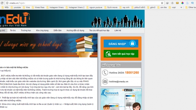 Lập tr&igrave;nh hệ thống VNEDU