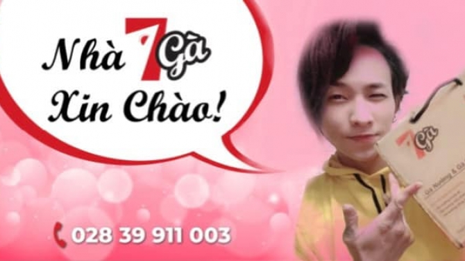 Chụp review thức ăn thương hiệu 7Ga
