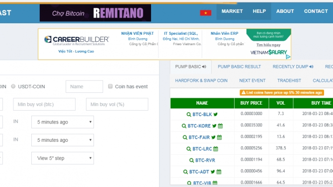 website ph&acirc;n t&iacute;ch v&agrave; dự đo&aacute;n tiền điện tử ( blockchain)