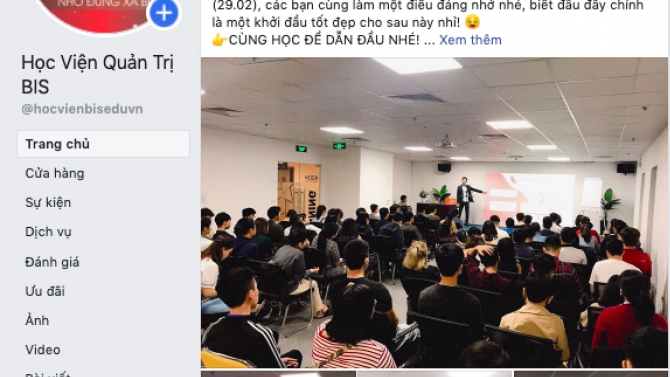 Dự &aacute;n gi&aacute;o dục Học viện BIS