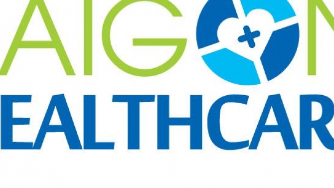 Thiết kế logo cho ph&ograve;ng kh&aacute;m SaiGon HealthCare