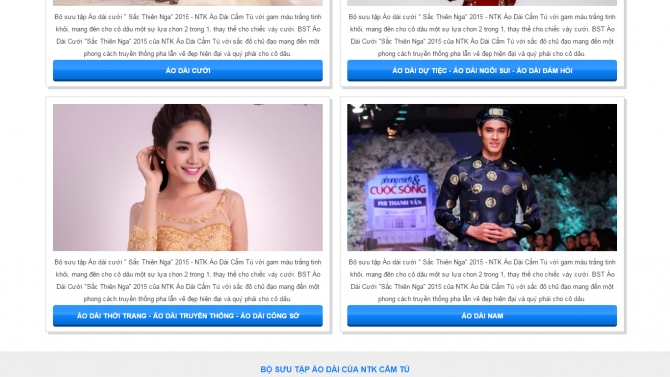 Ao dai Cam Tu