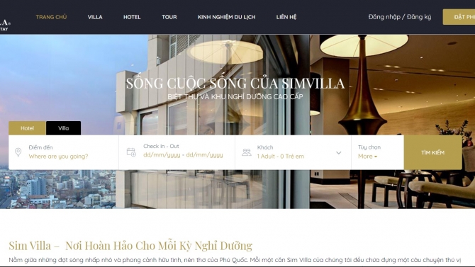 Content Website HomeStay