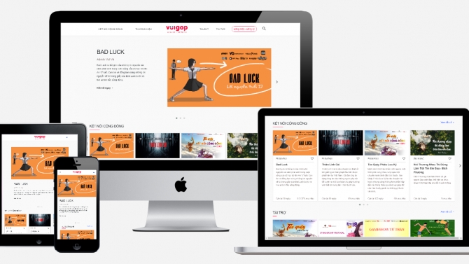 Web-app Gọi vốn Crowdfunding VuiGop.vn