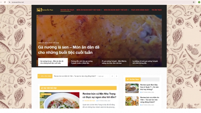 C&aacute;c dự &aacute;n thiết kế v&agrave; SEO website đ&atilde; l&agrave;m - 1