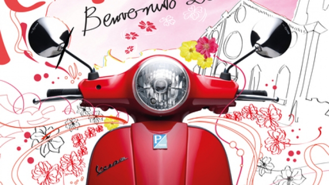 Vespa Premium Calendar