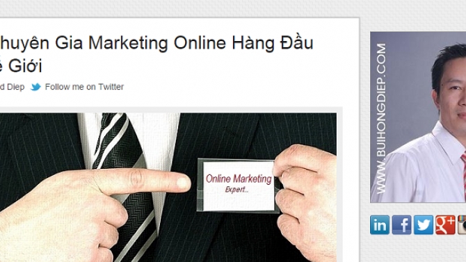 Đầu Tư t&ecirc;n miền & Marketing Online Chuy&ecirc;n Nghiệp