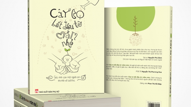 Minh họa s&aacute;ch "C&acirc;y to bắt đầu từ mầm nhỏ" - Trần H&ugrave;ng John