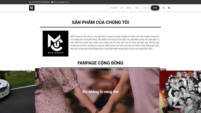 Thiết kế website