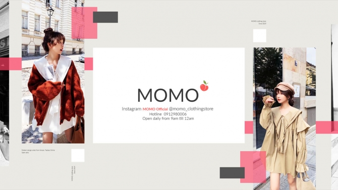Banner facebook MOMO Clothing