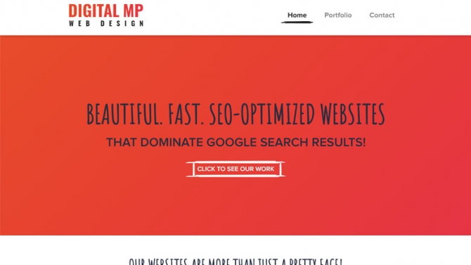 Digital MP Web Design