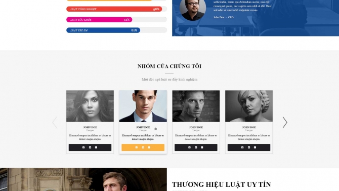 Website cty Luật tia s&aacute;ng