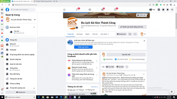 Quản l&yacute; Fanpage
