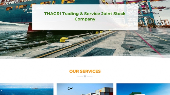 THAGRI - Thiết kế web giới thiệu c&ocirc;ng ty