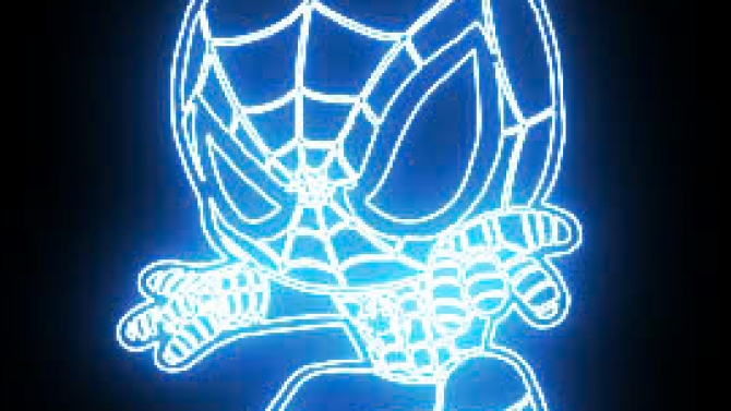AE tutorial for spider logo animation with plugin Saber