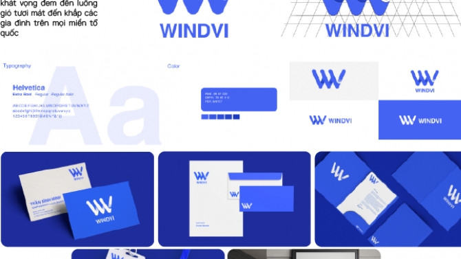 Thiết kế Logo brand quạt trần