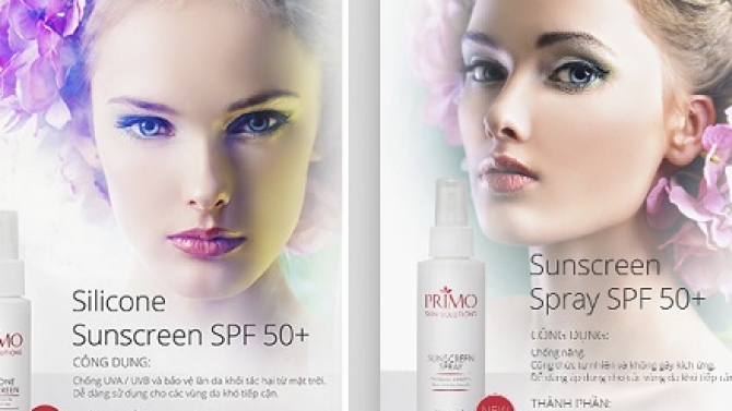 Thiết Kế Tạp Ch&iacute; Cho Thuongs Hiệu Mỹ Phẩm Primo Skin Solutions
