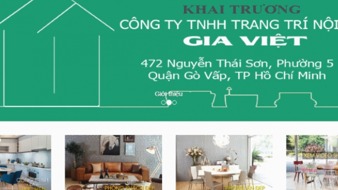 Thiết kế website xaydunggiaviet.com