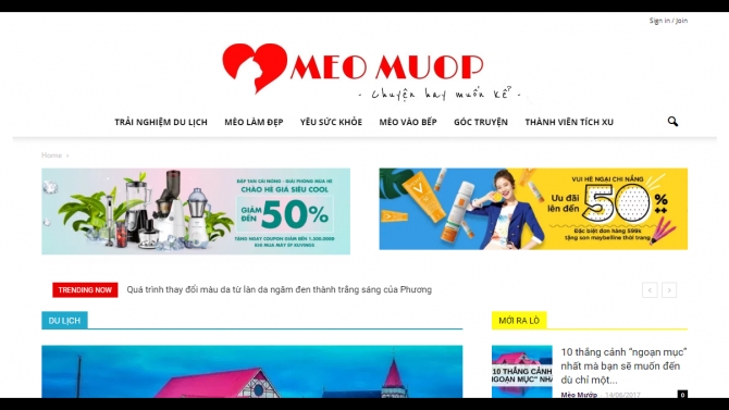 Viết review địa điểm du lịch