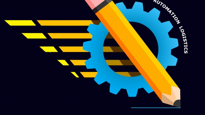 Logistics group logo design