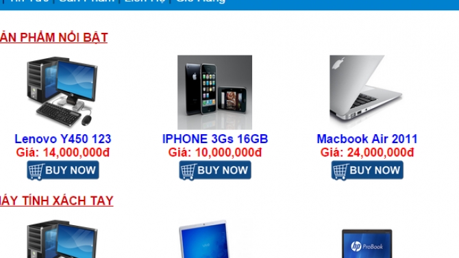 Website code PHP thuần