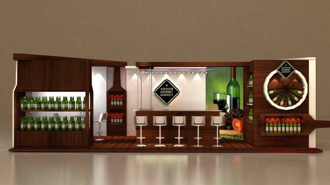 Thiết Kế To&agrave;n Bộ Sự Kiện Cho ANNAM GOURMET MARKET