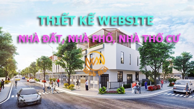 Thiết kế website Nh&agrave; đất, Nh&agrave; Phố, Nh&agrave; Thổ Cư