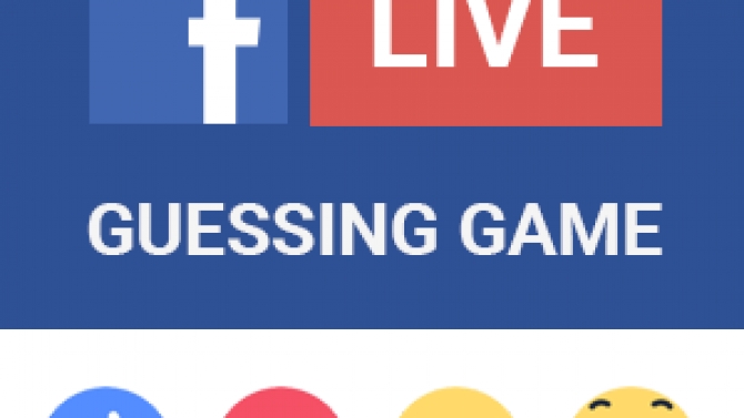 Facebook Live Reactions Guessing Game