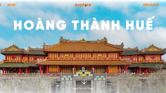 Thiết kế website quảng b&aacute; du lịch Huế
