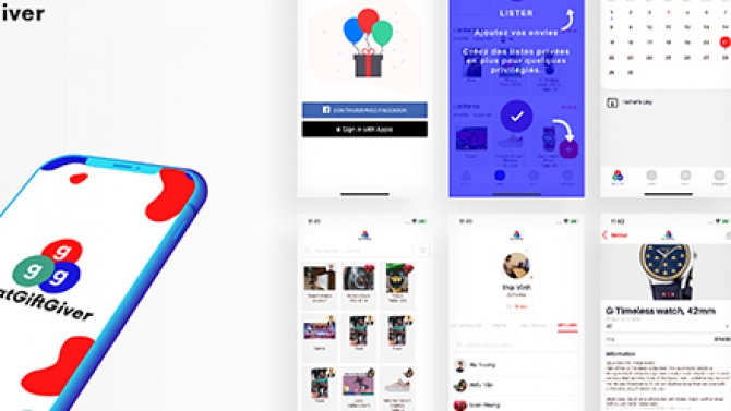 Ứng dụng GreatGiftGiver (Android/iOS)