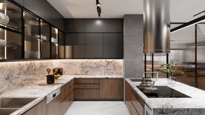 thiết kế nội thất nh&agrave; phố