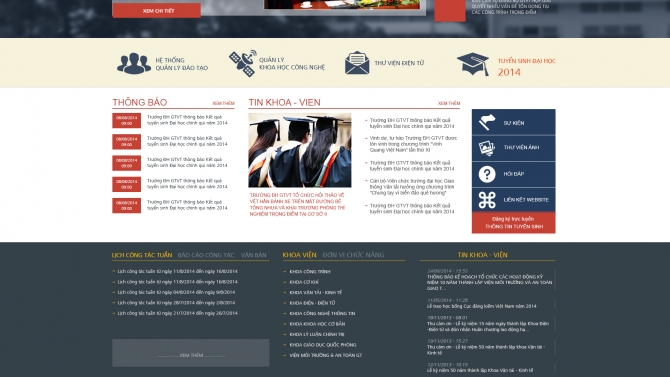 Thiết kế web UTC
