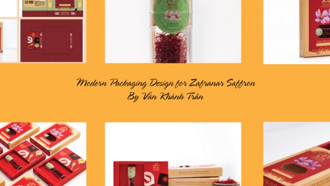 Modern Packaging Design for Zafranar Saffron