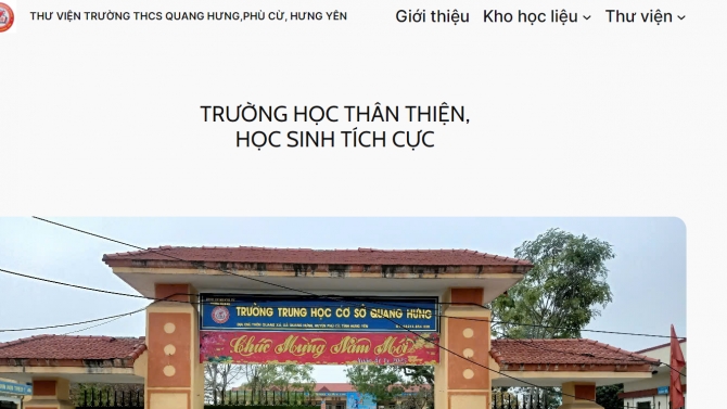 Lập tr&igrave;nh v&agrave; thiết kế website trường học