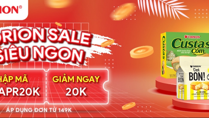 Thiết kế brandmain Tiki x Orion