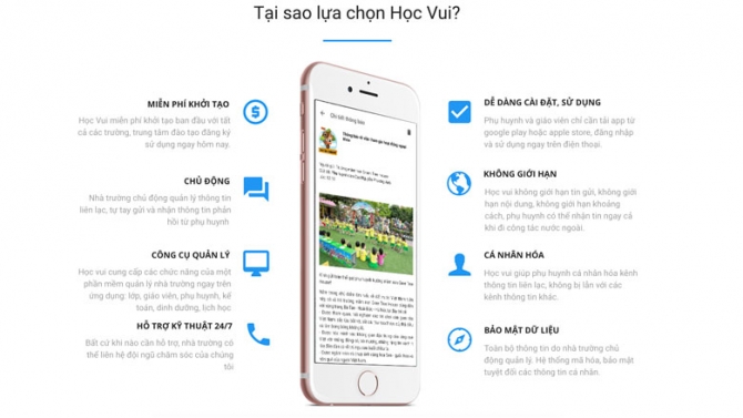 Ứng dụng Sổ li&ecirc;n lạc điện tử