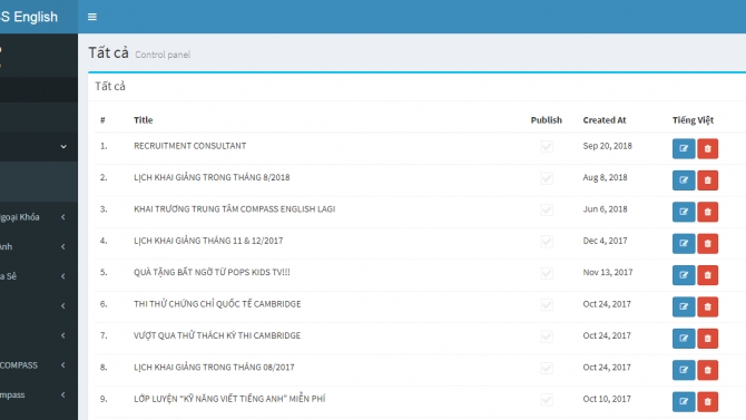 Viết nội dung website