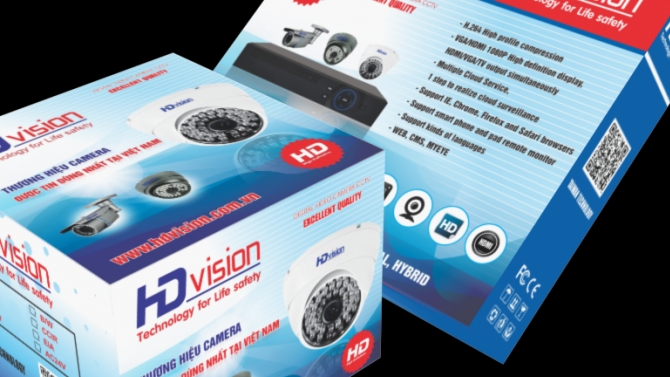 Thiết kế hộp HDVision
