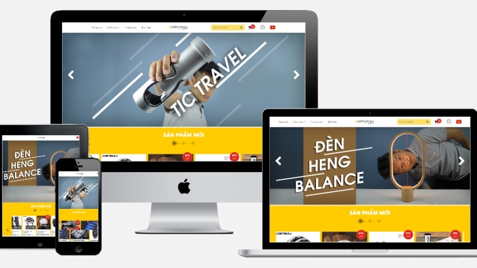 Thiết kế v&agrave; X&acirc;y dựng Website b&aacute;n h&agrave;ng Vaithuhay