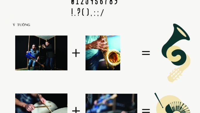 Thiết kế quảng c&aacute;o sự kiện nhạc Jazz