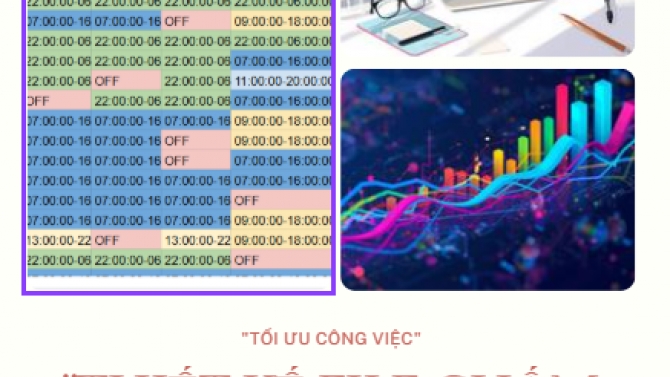 Thiết kế file chấm c&ocirc;ng tự động bằng Excel