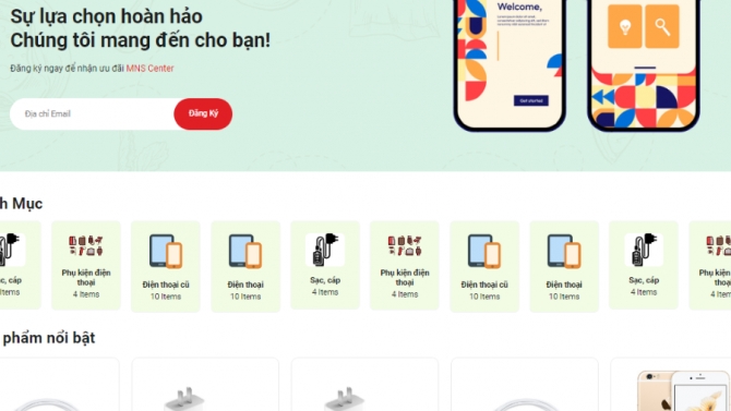 Thiết kế website MNS